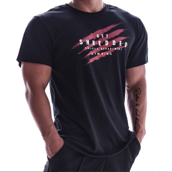 gymking фитнес спорт досуг футболка мужская ins хлопок впитывать влагу быстросохнущие с коротким рукавом моды, White;black
gymking фитнес спорт досуг футболка мужская ins хлопок впитывать влагу быстросохнущие с коротким рукавом моды, White;black