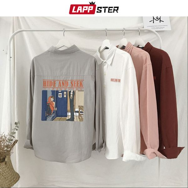 lappster мужчины уличная рубашки 2019 мужская мода лето старинные рубашки с длинным рукавом гавайский мужской cartton смешно повседневная од, White;black
lappster мужчины уличная рубашки 2019 мужская мода лето старинные рубашки с длинным рукавом гавайский мужской cartton смешно повседневная од, White;black