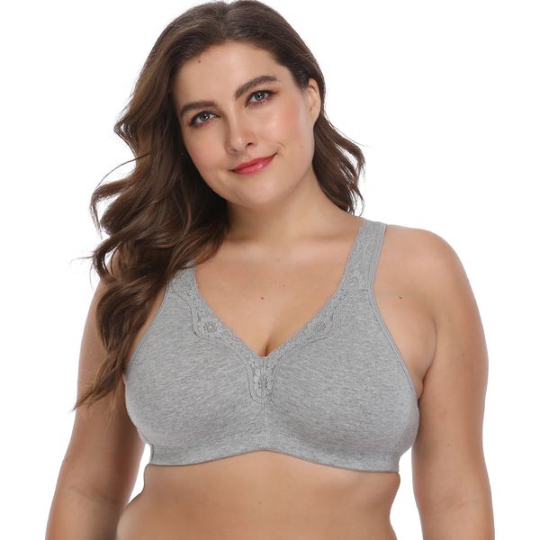 2019 new plus size underwear 100% cotton full large cup seamless wireless ultra-thin women bras minimizer brassiere a b c d e f, Red;black
2019 new plus size underwear 100% cotton full large cup seamless wireless ultra-thin women bras minimizer brassiere a b c d e f, Red;black