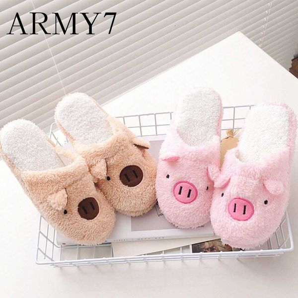 kawaii women's slippers with fur winter casual shoes lovely pig home floor soft stripe slippers female shoes 36-40 keep warm hot, Black
kawaii women's slippers with fur winter casual shoes lovely pig home floor soft stripe slippers female shoes 36-40 keep warm hot, Black