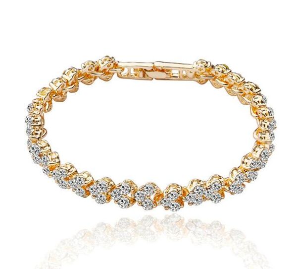 изысканный и экстравагантный римский кристалл простой инкрустированный полный алмазов цирконий браслет; европейский и американский посеребре, Golden;silver
изысканный и экстравагантный римский кристалл простой инкрустированный полный алмазов цирконий браслет; европейский и американский посеребре, Golden;silver