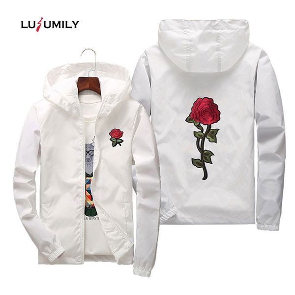 lusumily women basic jackets 2019 hooded jacket coats embroidery rose causal plus size 7xl windbreaker women bomber famale white, Black;brown
lusumily women basic jackets 2019 hooded jacket coats embroidery rose causal plus size 7xl windbreaker women bomber famale white, Black;brown
