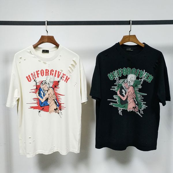 men overhauled t-girl heavy metal loose shoulders washed water cut european and american tide t-shirts, White;black
men overhauled t-girl heavy metal loose shoulders washed water cut european and american tide t-shirts, White;black