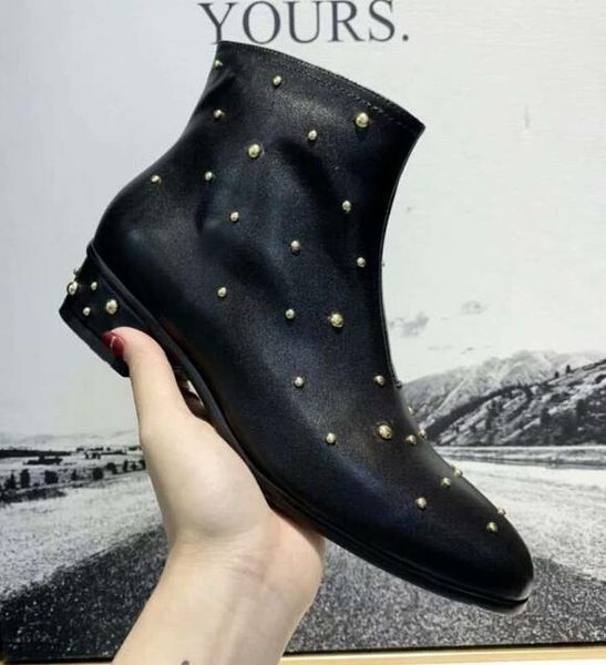 brand new womens rivet motorcycle low heel snow winter ankle boots martin cow leather booties sz35-41, Black
brand new womens rivet motorcycle low heel snow winter ankle boots martin cow leather booties sz35-41, Black