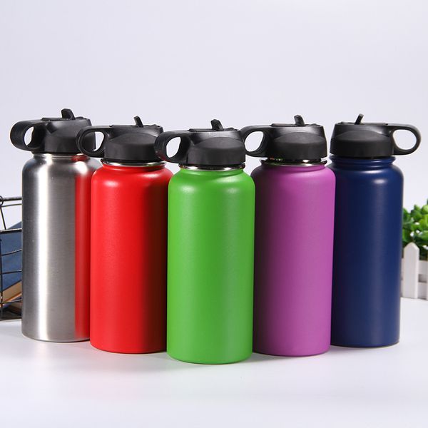 32oz flask leak proof 32oz stainless steel tumbler with straw lid vacuum wide mouth water bottle outdoor sports travel mug drinking bottles
32oz flask leak proof 32oz stainless steel tumbler with straw lid vacuum wide mouth water bottle outdoor sports travel mug drinking bottles
