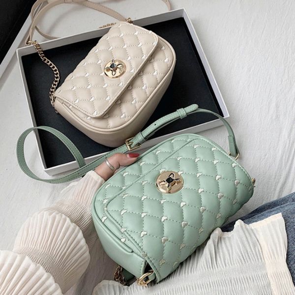 female lattice pu leather crossbody bags for women 2020 chain shoulder messenger bag ladies hand sling handbags
female lattice pu leather crossbody bags for women 2020 chain shoulder messenger bag ladies hand sling handbags