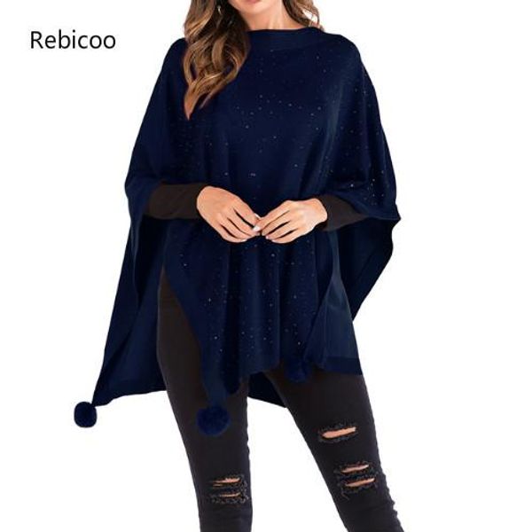 knitted cloak women casual pullover autumn winter streetwear women cloak winter loose jumper sweaters and pullovers, Black
knitted cloak women casual pullover autumn winter streetwear women cloak winter loose jumper sweaters and pullovers, Black