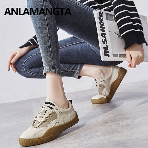 2020 new women's shoes genuine leather casual shoes spring autumn casual lace up round toe fashion, Black
2020 new women's shoes genuine leather casual shoes spring autumn casual lace up round toe fashion, Black