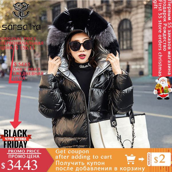 women winter down jacket coats hooded real fur female duck down coat natural fur fox puffer coat ladies warm thick woman clothes, Black
women winter down jacket coats hooded real fur female duck down coat natural fur fox puffer coat ladies warm thick woman clothes, Black