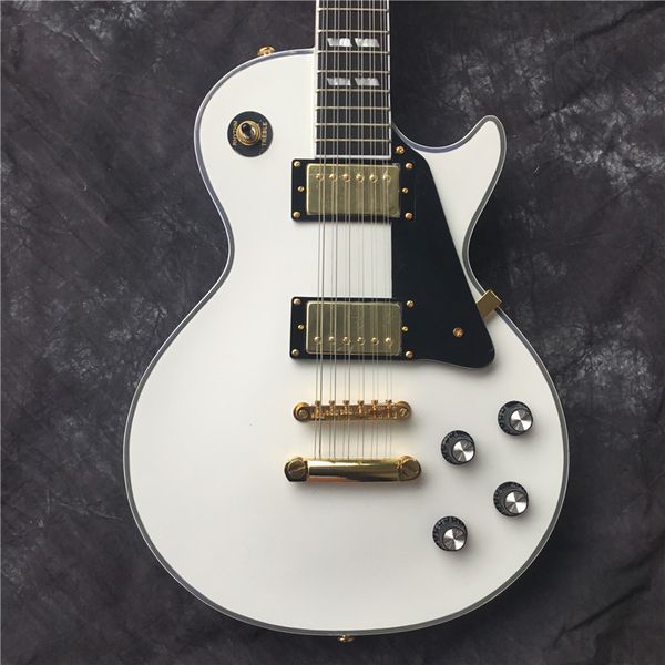 classic lp electric guitar with new 12 strings, custom white lp electric guitar, gold hardware, ing
classic lp electric guitar with new 12 strings, custom white lp electric guitar, gold hardware, ing