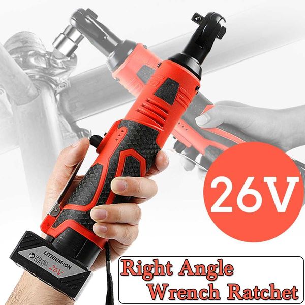 26v 3/8 inch electric ratchet wrench cordless electric wrench lithium battery right angle with led light car repair tool
26v 3/8 inch electric ratchet wrench cordless electric wrench lithium battery right angle with led light car repair tool