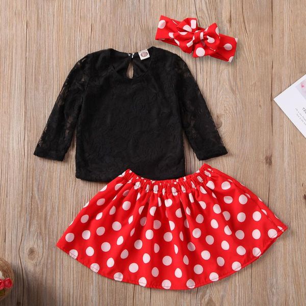 pudcoco toddler baby girl solid color lace flower long sleeve polka dot mini skirt headband 3pcs outfits cotton clothes set, White
pudcoco toddler baby girl solid color lace flower long sleeve polka dot mini skirt headband 3pcs outfits cotton clothes set, White