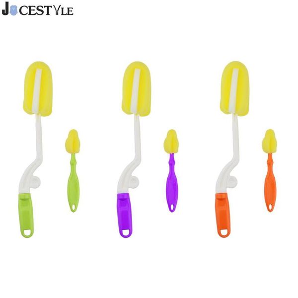 jocestyle 2pcs/set 360 degree rotating sponge baby feeding milk bottle brush nipple pacifier cleaner washing brushes
jocestyle 2pcs/set 360 degree rotating sponge baby feeding milk bottle brush nipple pacifier cleaner washing brushes
