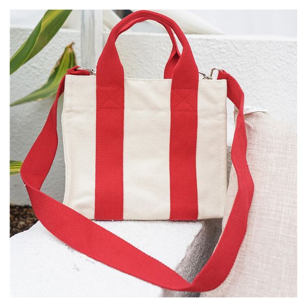 women cotton canvas shoulder bag girls' casual tote crossbody handbag shopping bag lady messenger bags panelled contrast color
women cotton canvas shoulder bag girls' casual tote crossbody handbag shopping bag lady messenger bags panelled contrast color