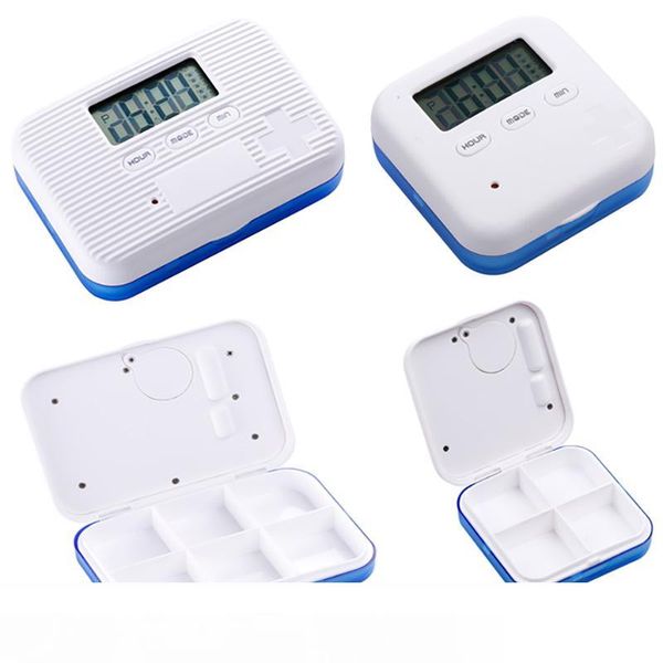 creative pill case box for 4 and 6 slots cross pill organizer container can set reminder time square tablet case storage holder dhl hh7-1273
creative pill case box for 4 and 6 slots cross pill organizer container can set reminder time square tablet case storage holder dhl hh7-1273