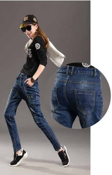 dark blue new loose baggy pants
dark blue new loose baggy pants