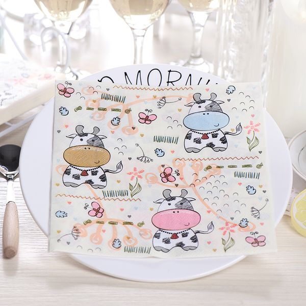 decoupage paper napkins cartoon animal cow flower sun vintage table tissue black and white printed wedding kids cute party decor
decoupage paper napkins cartoon animal cow flower sun vintage table tissue black and white printed wedding kids cute party decor