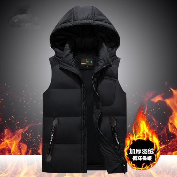 new arrival fashion waistcoat men thicker jackets autumn winter thick casual men white duck down plus size l 2xl 3xl 4xl 5xl sh190930, Black
new arrival fashion waistcoat men thicker jackets autumn winter thick casual men white duck down plus size l 2xl 3xl 4xl 5xl sh190930, Black