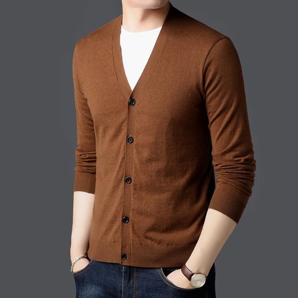 mens knit cardigan jacket sweater outwear buttons down v neck for autumn winter solid fashion casual bo21341229, White;black
mens knit cardigan jacket sweater outwear buttons down v neck for autumn winter solid fashion casual bo21341229, White;black