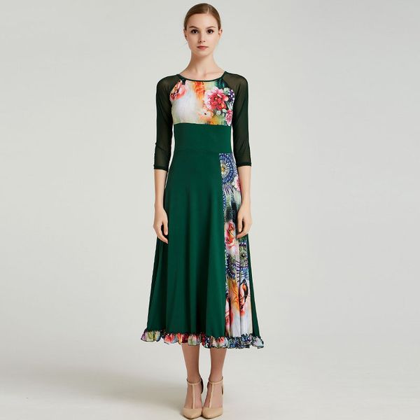 ballroom dance dress women tango standard dance waltz foxtrot practice performance clothing printing customized dresses dc3596, Black;red
ballroom dance dress women tango standard dance waltz foxtrot practice performance clothing printing customized dresses dc3596, Black;red