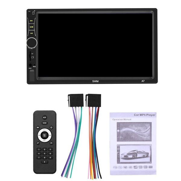 7" car mp5 player card u disk mobile phone mp3 radio integrated host stereo usb aux fm touch radio remote control
7" car mp5 player card u disk mobile phone mp3 radio integrated host stereo usb aux fm touch radio remote control