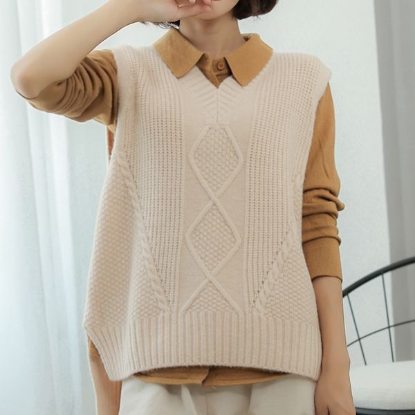 smpevrg new style sleeveless women sweater vest v-neck casual female pullover vest knited sweater women jumper pull femme, White;black
smpevrg new style sleeveless women sweater vest v-neck casual female pullover vest knited sweater women jumper pull femme, White;black