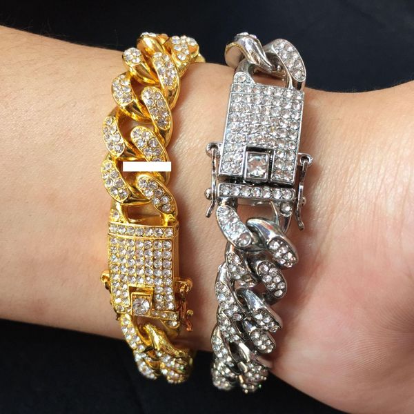 mens hip hop gold bracelets gold silver plated cuban link chain miami bracelets iced out diamond fashion hip hop jewlery, Golden;silver
mens hip hop gold bracelets gold silver plated cuban link chain miami bracelets iced out diamond fashion hip hop jewlery, Golden;silver