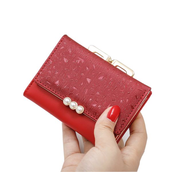 women wallets fashion mini women purse small ladies card bag for female 2019 clutch female purse money clip wallet, Red;black
women wallets fashion mini women purse small ladies card bag for female 2019 clutch female purse money clip wallet, Red;black