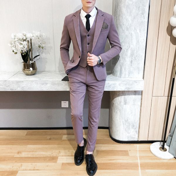 men's suits, men's suits, slim, handsome, fashion, ironing, youth, business, formal dress, groom, wedding, three-piece suit, White;black
men's suits, men's suits, slim, handsome, fashion, ironing, youth, business, formal dress, groom, wedding, three-piece suit, White;black