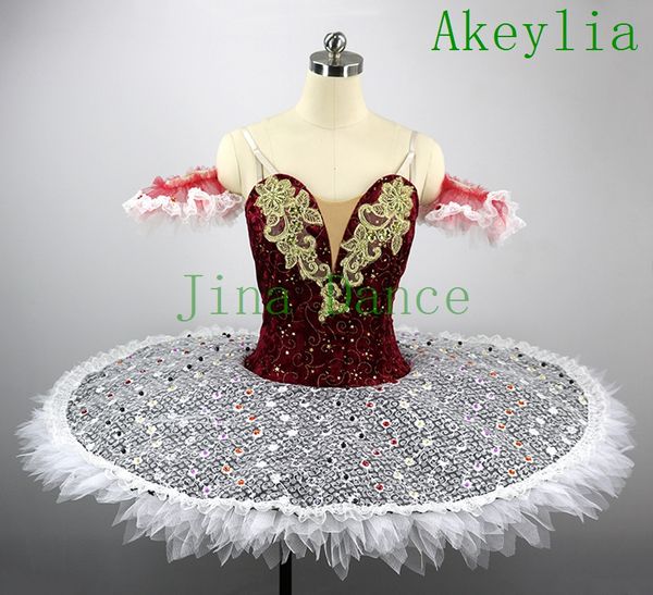 female ballet costume professional tutu burgundy platter ballet tutus costume for competition yagp classical tutus girls, Black;red
female ballet costume professional tutu burgundy platter ballet tutus costume for competition yagp classical tutus girls, Black;red