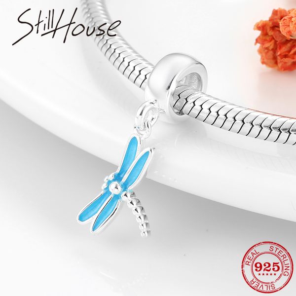 fashion 925 sterling silver blue enamel happy dragonfly pendants fit original pandora charm bracelet necklace jewelry making
fashion 925 sterling silver blue enamel happy dragonfly pendants fit original pandora charm bracelet necklace jewelry making