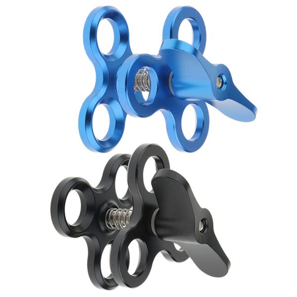 underwater diving ball connector clamp mount arm for vedio light
