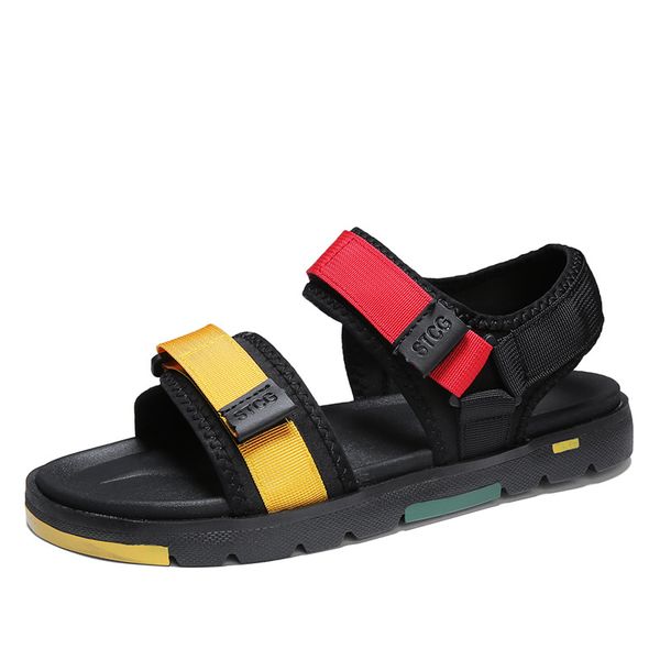 2020 summer men's personality student casual sandals and slippers breathable beach shoes vietnamese sandals men, Black
2020 summer men's personality student casual sandals and slippers breathable beach shoes vietnamese sandals men, Black