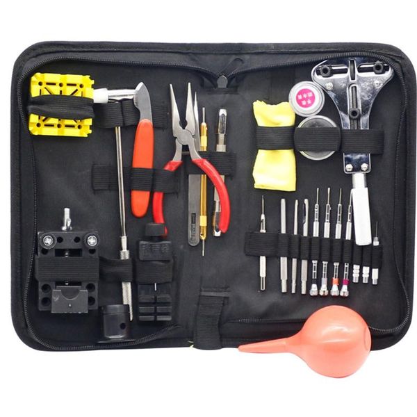 27pcs/set watch repairing tool removal tape belt back cover combination set phone repair tools nov99
27pcs/set watch repairing tool removal tape belt back cover combination set phone repair tools nov99