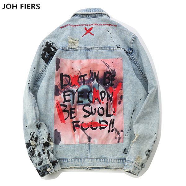 joh фирс mens graffiti джинсовая куртка streetwear 2019 hip hop повседневный пэчворк ripped проблемного punk rock jeans пальто outwear, Black;brown
joh фирс mens graffiti джинсовая куртка streetwear 2019 hip hop повседневный пэчворк ripped проблемного punk rock jeans пальто outwear, Black;brown