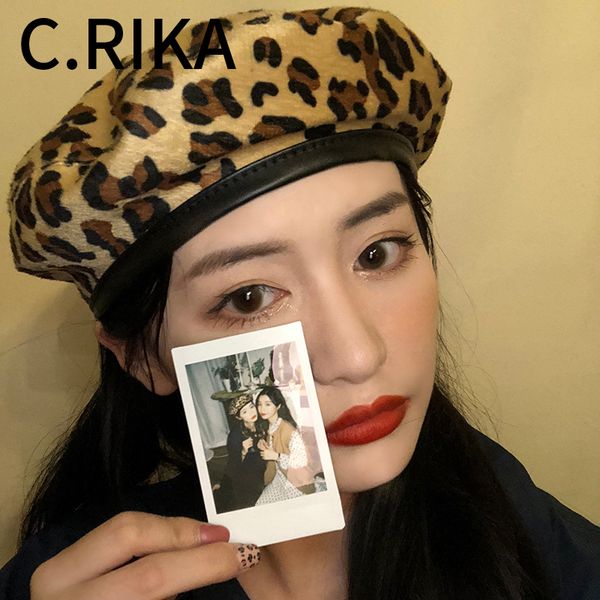 2019 new women vintage winter leopard beret hat round painter hat cap ski beanie skull caps girls winter hats thick warm baret, Blue;gray
2019 new women vintage winter leopard beret hat round painter hat cap ski beanie skull caps girls winter hats thick warm baret, Blue;gray