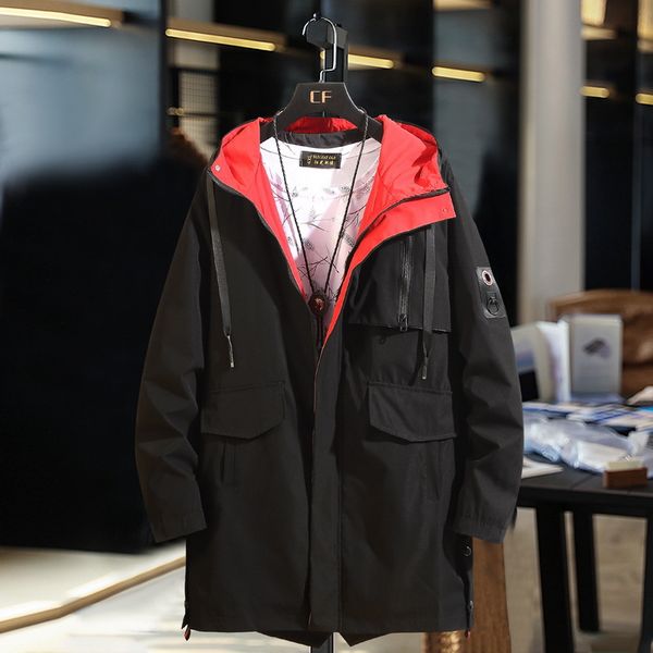 men autumn bomber trench coats jackets men plus size 8xl 9xl 10xl bomber windbreaker hooded jacket outwear jacket, Tan;black
men autumn bomber trench coats jackets men plus size 8xl 9xl 10xl bomber windbreaker hooded jacket outwear jacket, Tan;black