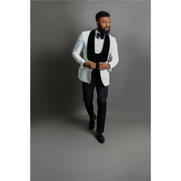 men's suits & blazers groom tuxedos men shawl lapel custom made embossing wedding grooms 3 pieces ( jacket+pants+vest+tie ) e58, White;black
men's suits & blazers groom tuxedos men shawl lapel custom made embossing wedding grooms 3 pieces ( jacket+pants+vest+tie ) e58, White;black