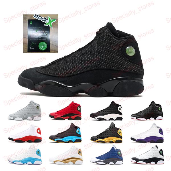 New 13 Black Cat Bred Men Cap And Gown Chicago CNY Basketball Shoes 13s Melo Lucky Green Hyper Royal Sneakers Size 7-13
New 13 Black Cat Bred Men Cap And Gown Chicago CNY Basketball Shoes 13s Melo Lucky Green Hyper Royal Sneakers Size 7-13