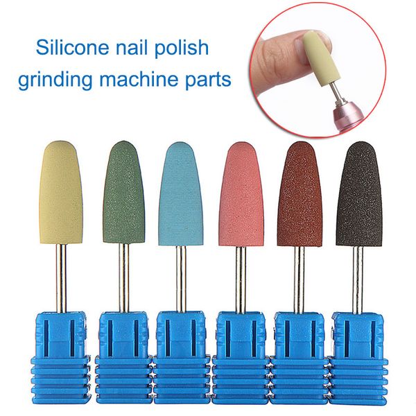 rubber silicone nail drill bit cuticle remove polishing buffer bits manicure pedicure nail art tool mh88
rubber silicone nail drill bit cuticle remove polishing buffer bits manicure pedicure nail art tool mh88