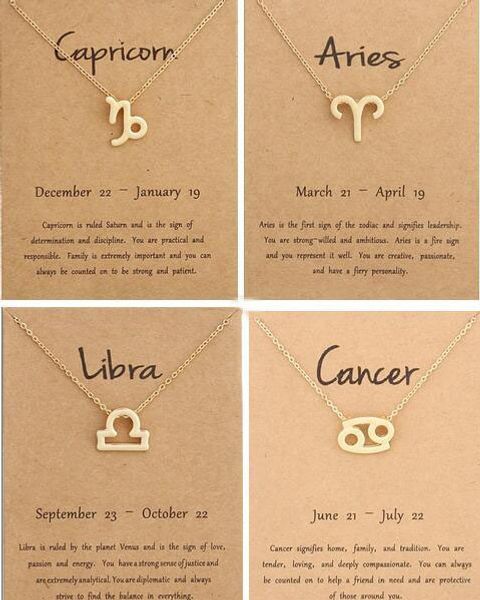 new dogeared necklace with card the zodiac sign gold plated leo/aries/virgo pendant noble and delicate choker valentine day christmas gift, Silver
new dogeared necklace with card the zodiac sign gold plated leo/aries/virgo pendant noble and delicate choker valentine day christmas gift, Silver