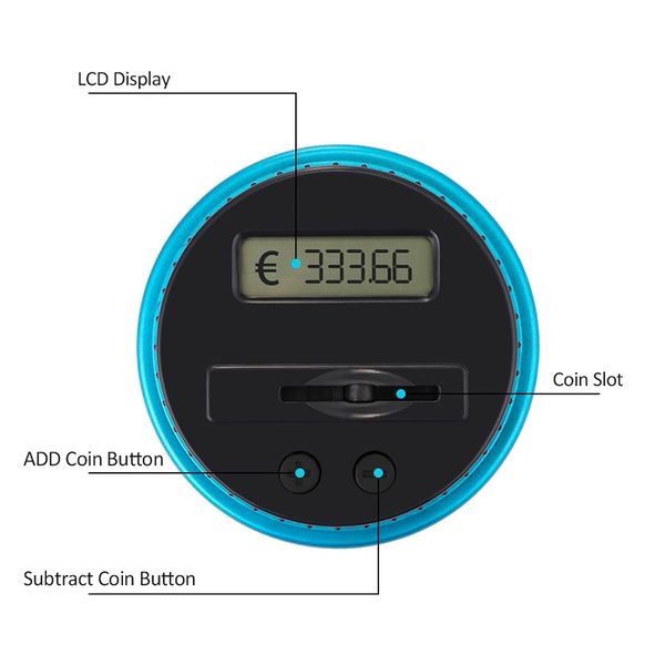 2.5l piggy bank portable lcd display electronic digital counting coin money saving jar coins storage box for usd euro gbp aud other home dec
2.5l piggy bank portable lcd display electronic digital counting coin money saving jar coins storage box for usd euro gbp aud other home dec