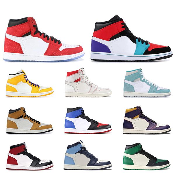 2019 men basketball shoes 1s high fearless unc obsidian gym red bred toe court purple 1 mens fashion athletic sports sneakers
2019 men basketball shoes 1s high fearless unc obsidian gym red bred toe court purple 1 mens fashion athletic sports sneakers