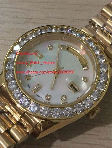 роскошный сапфир day-date 2 ii президент 41mm 116610 желтого золото белого циферблата часы часы bigger алмазной автоматическая мужской мужск, Slivery;brown
роскошный сапфир day-date 2 ii президент 41mm 116610 желтого золото белого циферблата часы часы bigger алмазной автоматическая мужской мужск, Slivery;brown