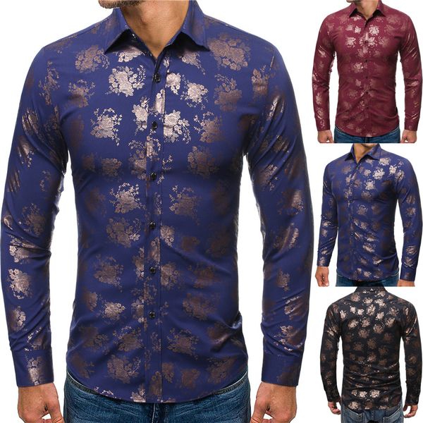 jaycosin shirt long sleeve men's lapel rose stamping slim long sleeve shirt tide floral personality men's, White;black
jaycosin shirt long sleeve men's lapel rose stamping slim long sleeve shirt tide floral personality men's, White;black