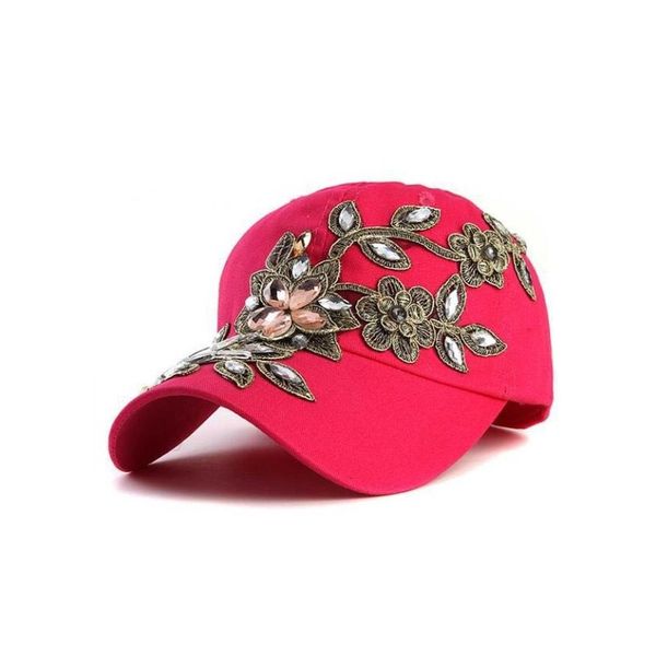 summer lady baseball cap outdoor sun sports hat autumn winter rose diamond duck cap visor dropshipping, Blue;gray 
summer lady baseball cap outdoor sun sports hat autumn winter rose diamond duck cap visor dropshipping, Blue;gray