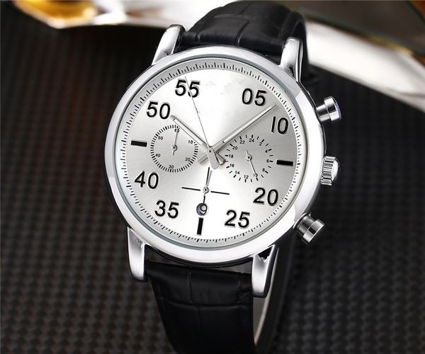 new arrive chronograph six needles small needles work mens watches ar brand classic luxury fashion men r quartz wrist watches clock relogio, Slivery;brown
new arrive chronograph six needles small needles work mens watches ar brand classic luxury fashion men r quartz wrist watches clock relogio, Slivery;brown