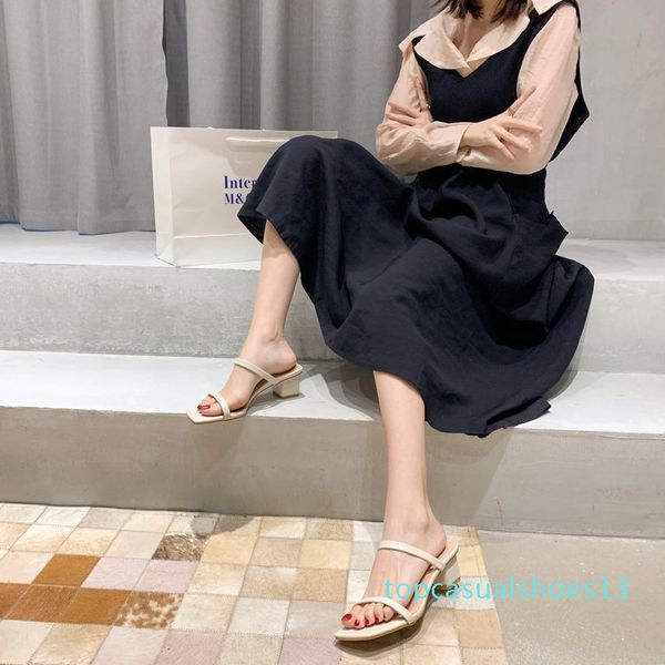 summer slippers high heels party mules shoes ladies 2020 new women slides fashion shoes female concise pu black t13
summer slippers high heels party mules shoes ladies 2020 new women slides fashion shoes female concise pu black t13