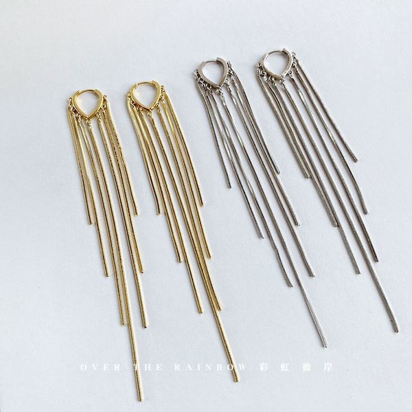 srcoi metal heart-shaped lines tassel earrings simple small sequins chain gold silver color dangle earrings female party jewelry
srcoi metal heart-shaped lines tassel earrings simple small sequins chain gold silver color dangle earrings female party jewelry