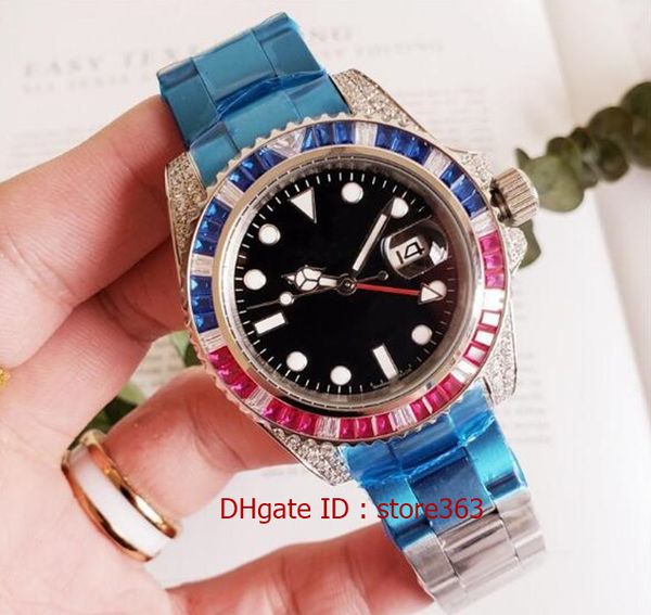 3 style rainbow automatic movement watch men bezel black dial stainless band diamond watch montre homme 3135 ing, Slivery;brown
3 style rainbow automatic movement watch men bezel black dial stainless band diamond watch montre homme 3135 ing, Slivery;brown